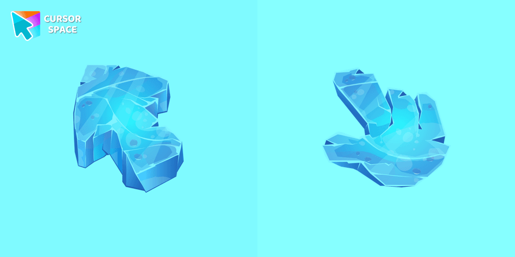 Ice Texture cursor